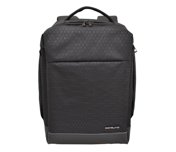 Semi Line Plecak na laptopa 16" czarny P8005 - 1145823 - zdjęcie
